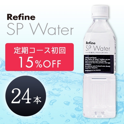 15%OFFyR[XzRefine SP Waterit@CGXs[EH[^[j@500ml ~ 24{